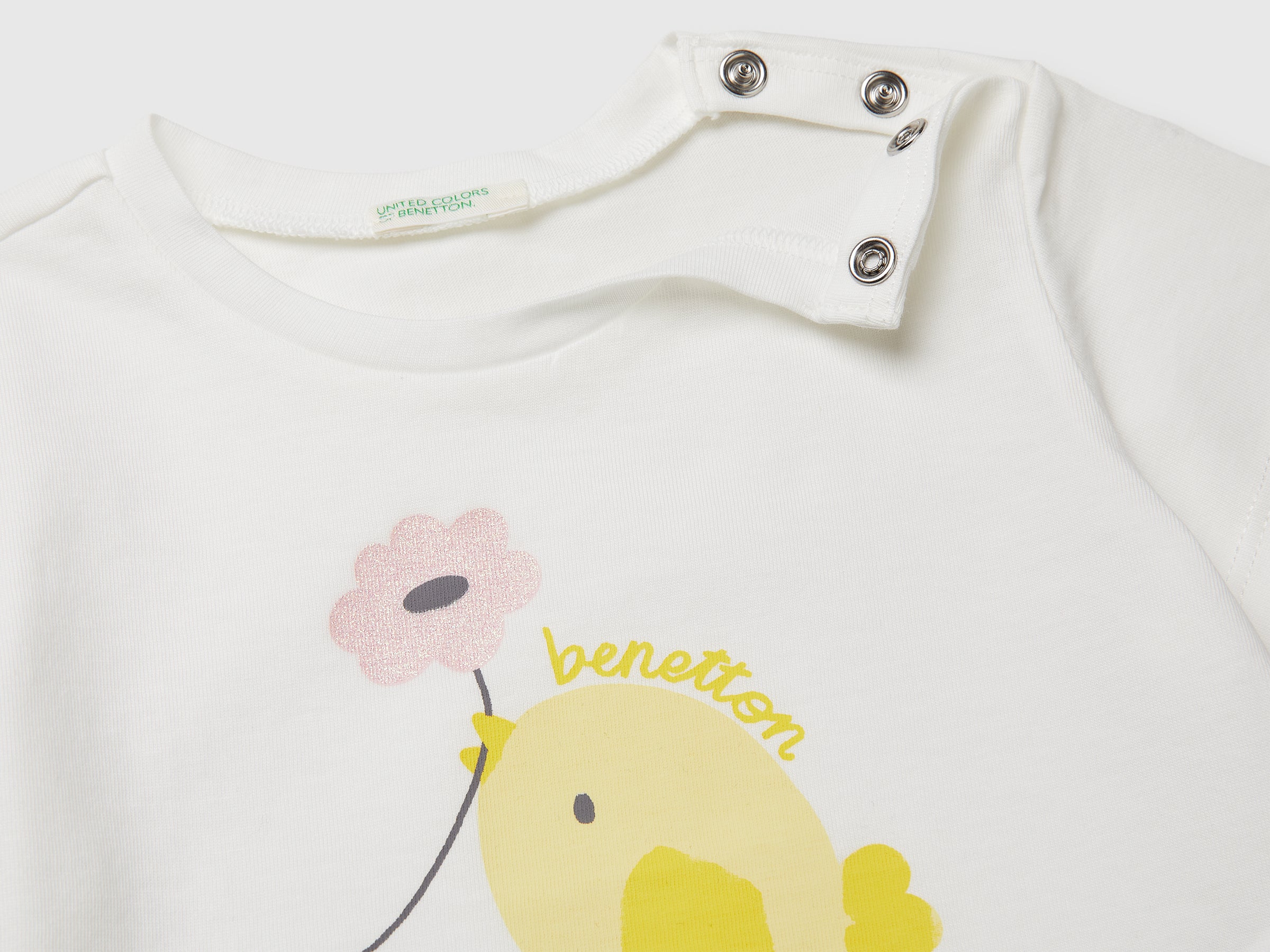 Organic cotton T-shirt with print - ucb_image_DS1