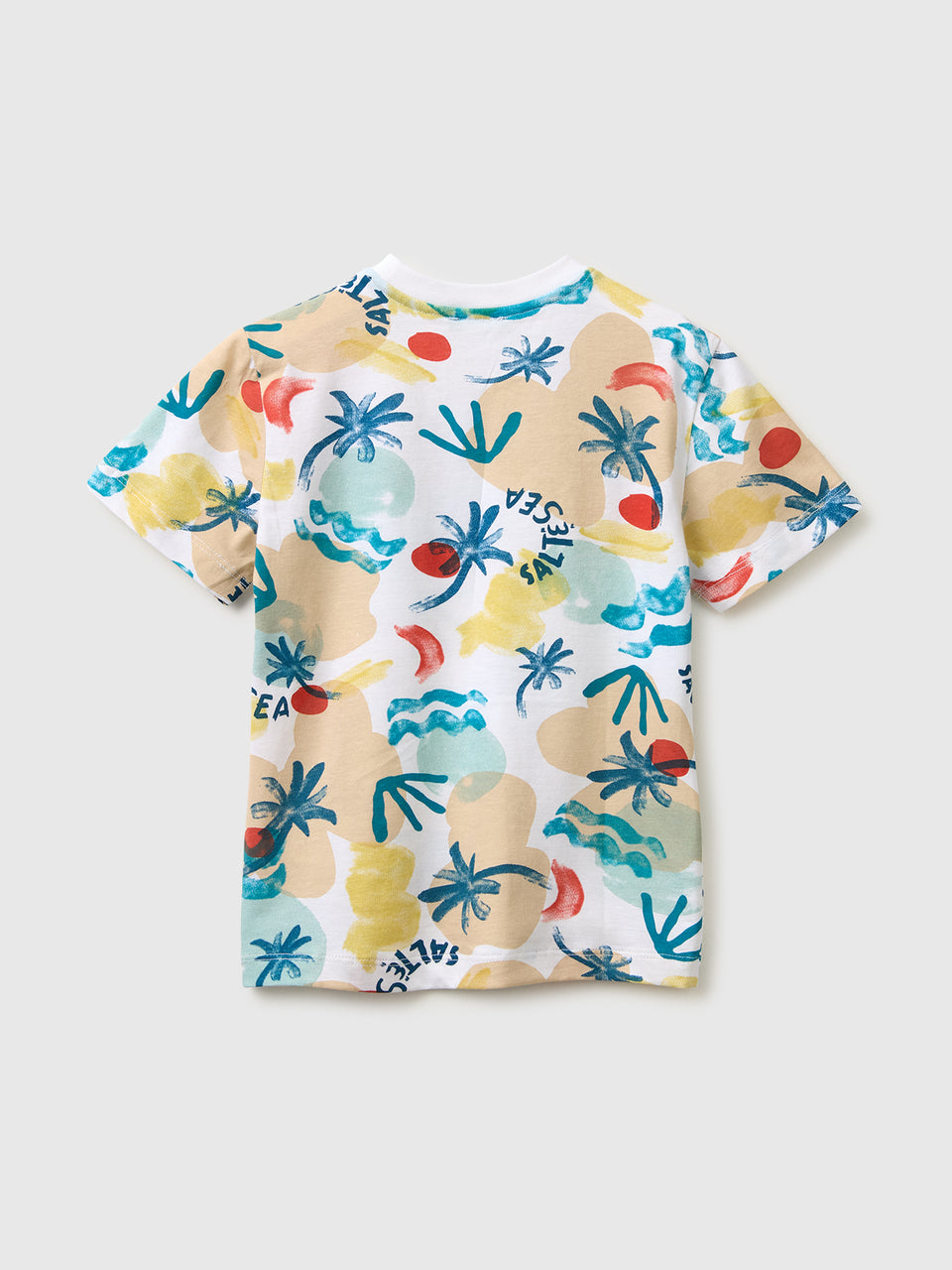 T-shirt com estampado tropical - ucb_image_BS