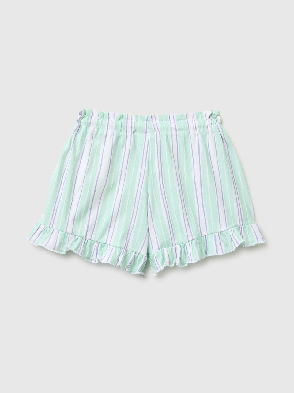 Printed shorts with ruffles - ucb_image_BS
