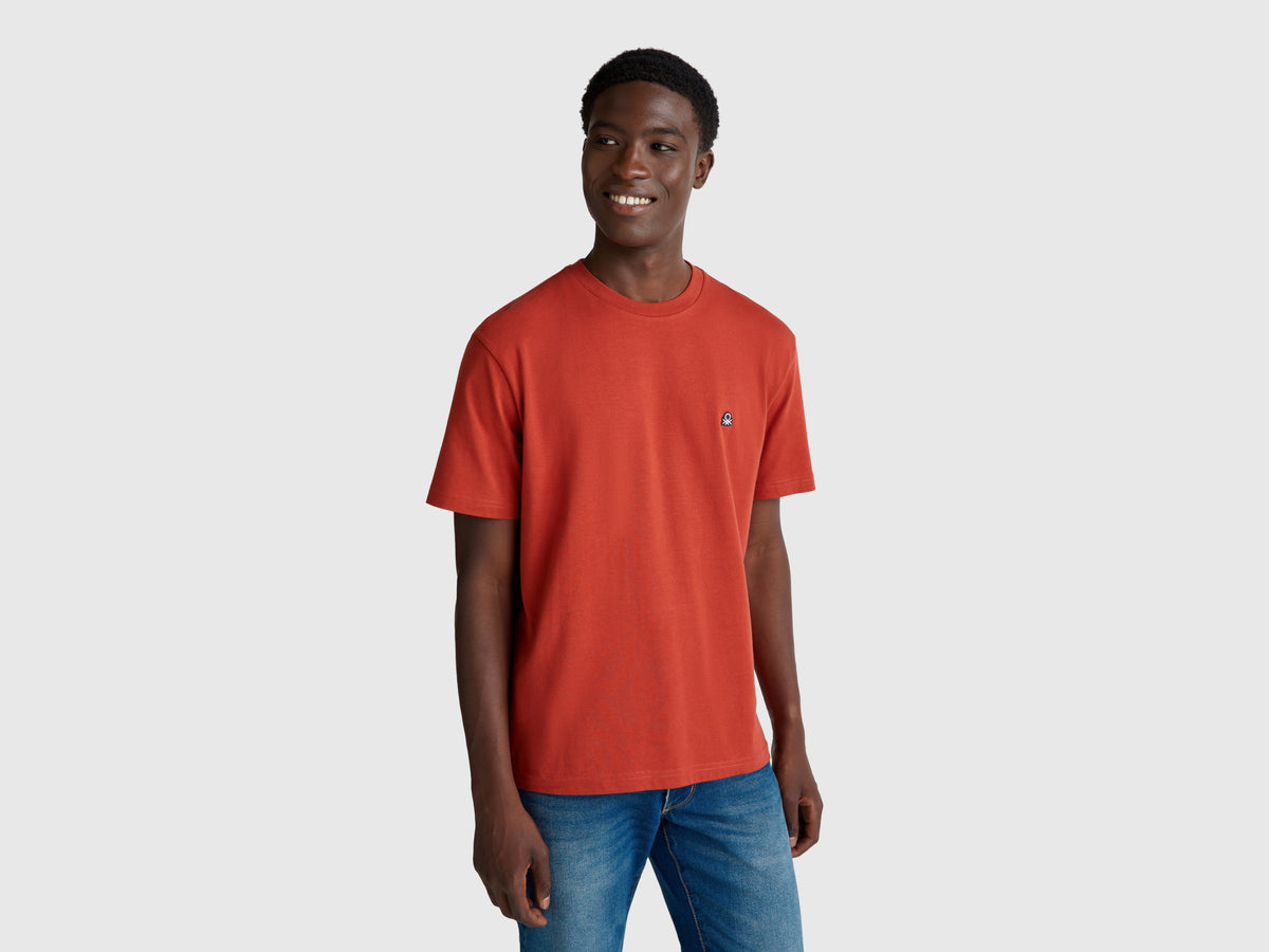 T-shirt básica de algodão  - ucb_image_F