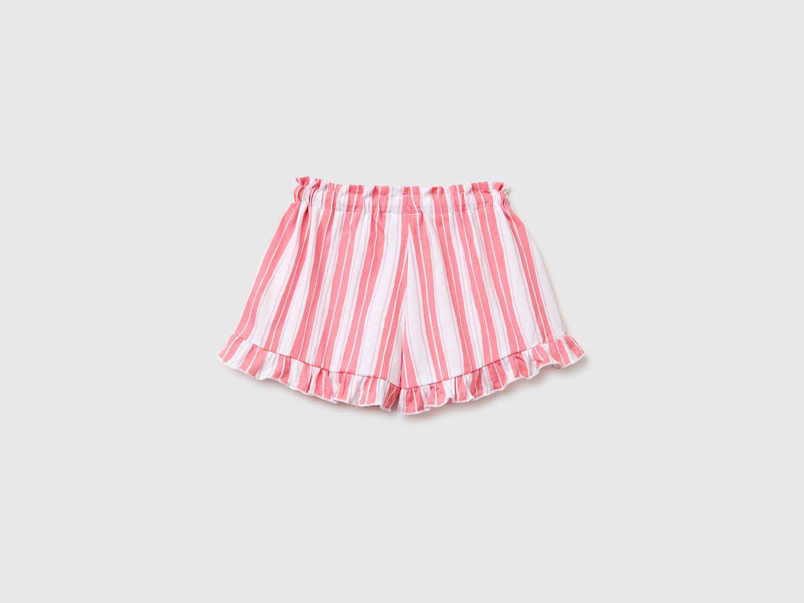 Printed shorts with ruffles - ucb_image_BS