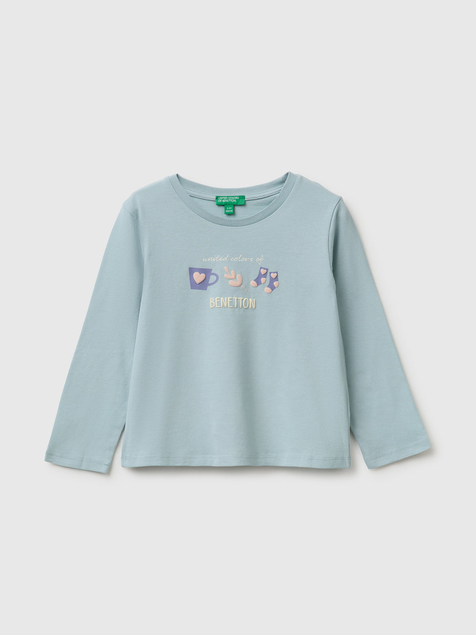T-shirt com estampa efeito de relevo - ucb_image_FS