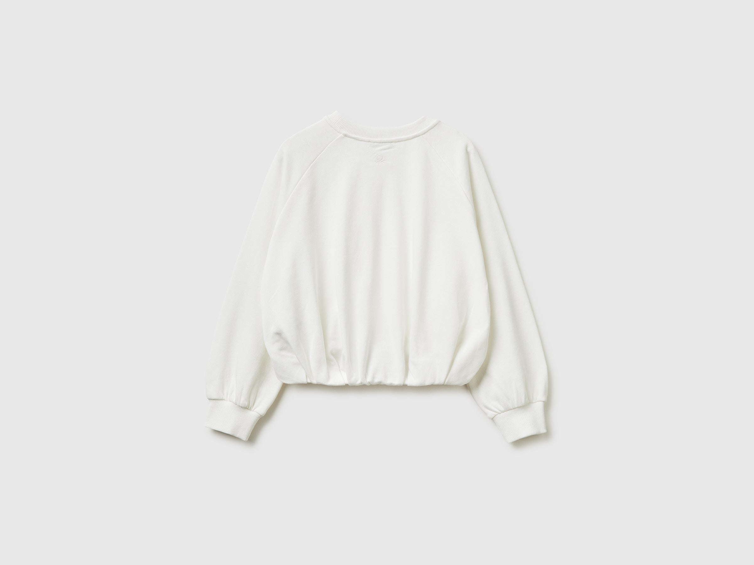 Oversized sweatshirt with jewel patch - ucb_image_BS