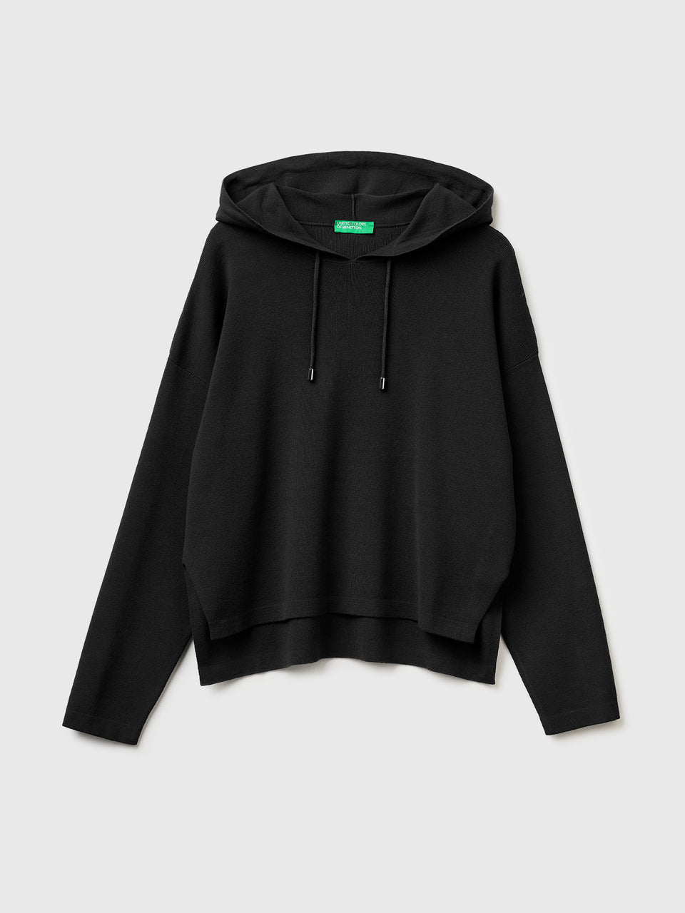 Oversized fit sweater with hood - ucb_image_FS