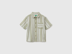 Camisa de rayas extragrande