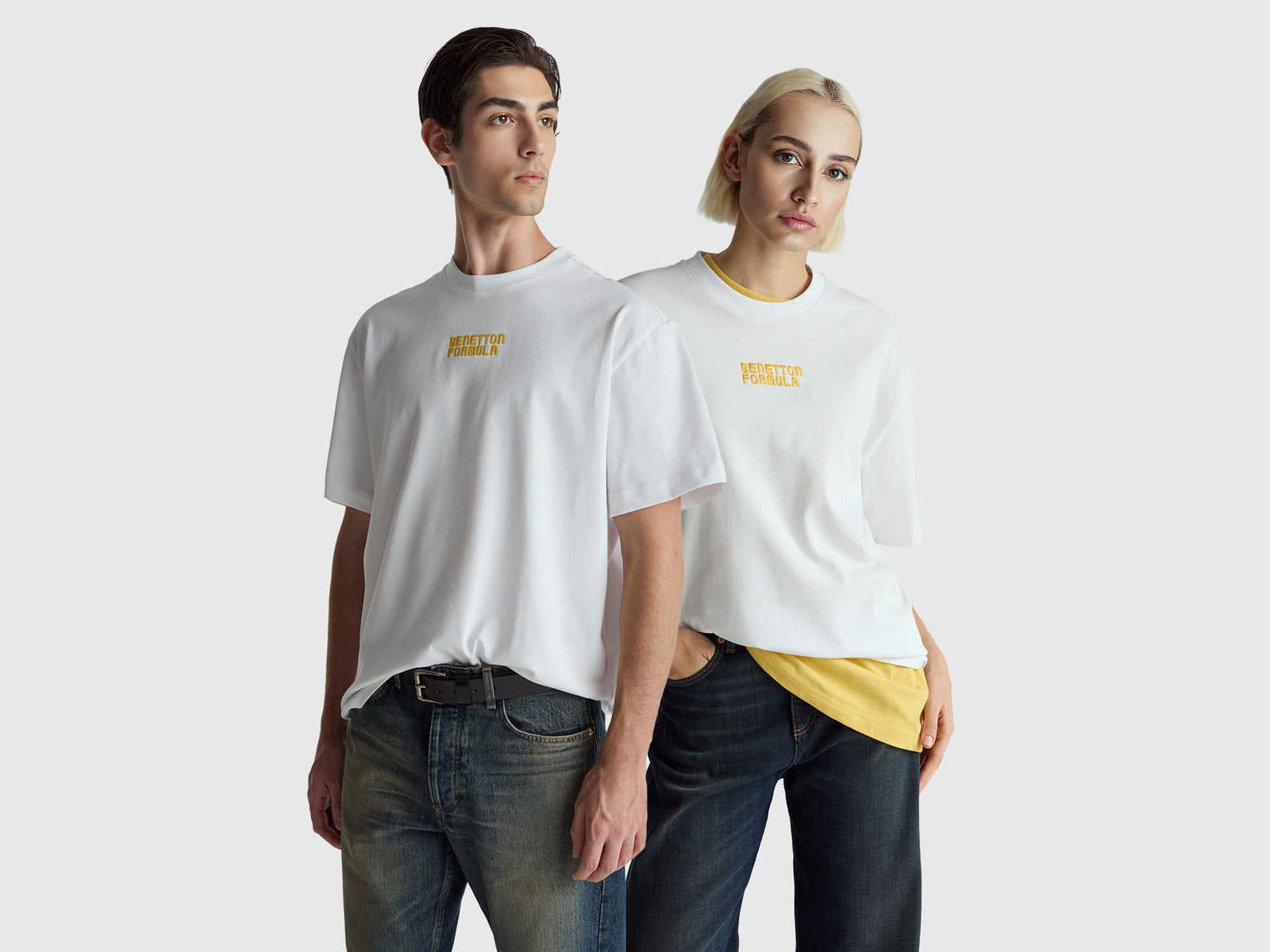 T-shirt Benetton Formula de manga curta - ucb_image_F