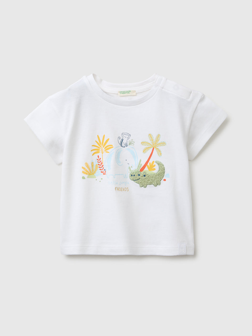 T-shirt with print and embroidery - ucb_image_FS
