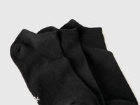 Three pairs of plain short socks - ucb_image_DS1