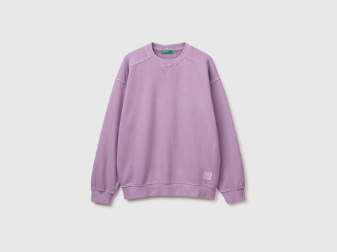 Closed sweatshirt with a worn look - ucb_image_FS