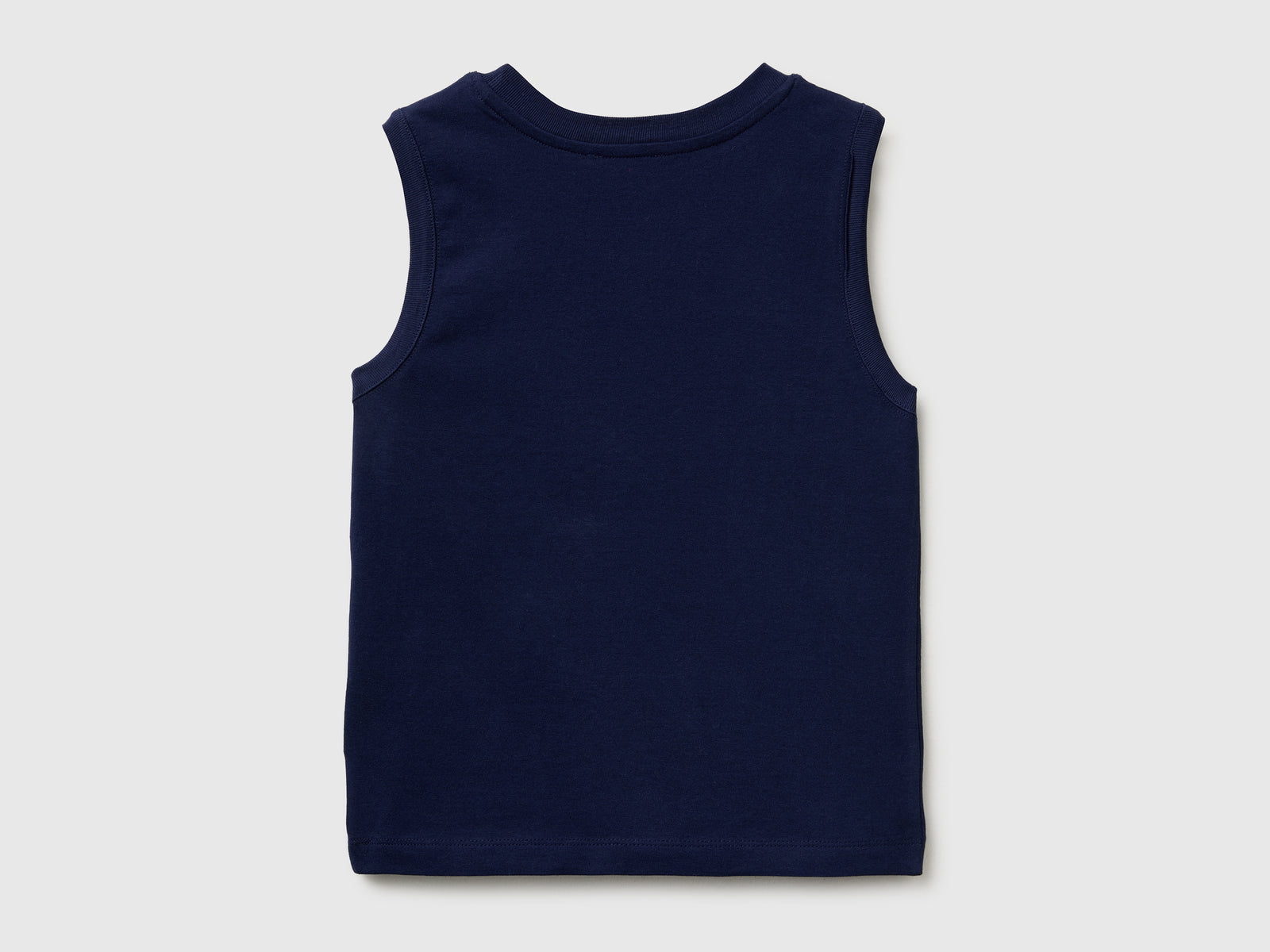Organic cotton tank top with logo print - ucb_image_BS