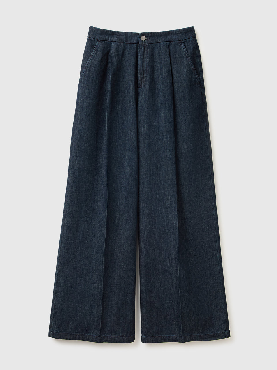 Calças wide fit em denim - ucb_image_FS