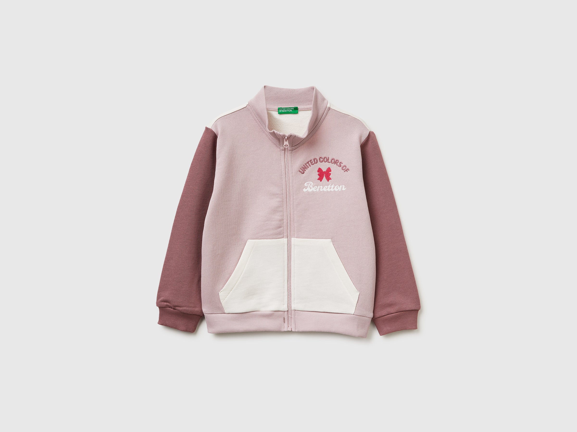 Zip-up sweatshirt with print - ucb_image_FS