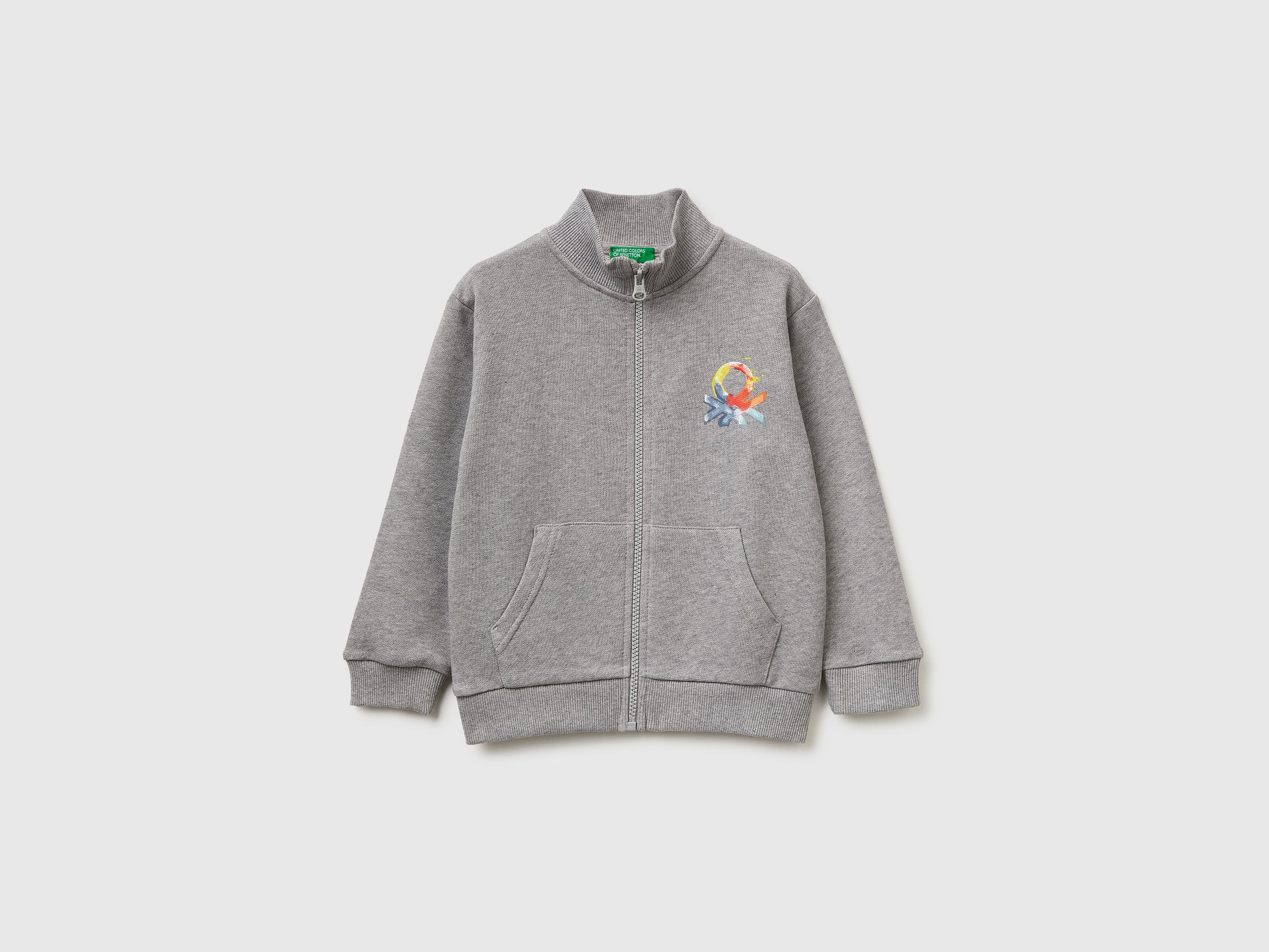 Organic cotton zip-up sweatshirt - ucb_image_FS