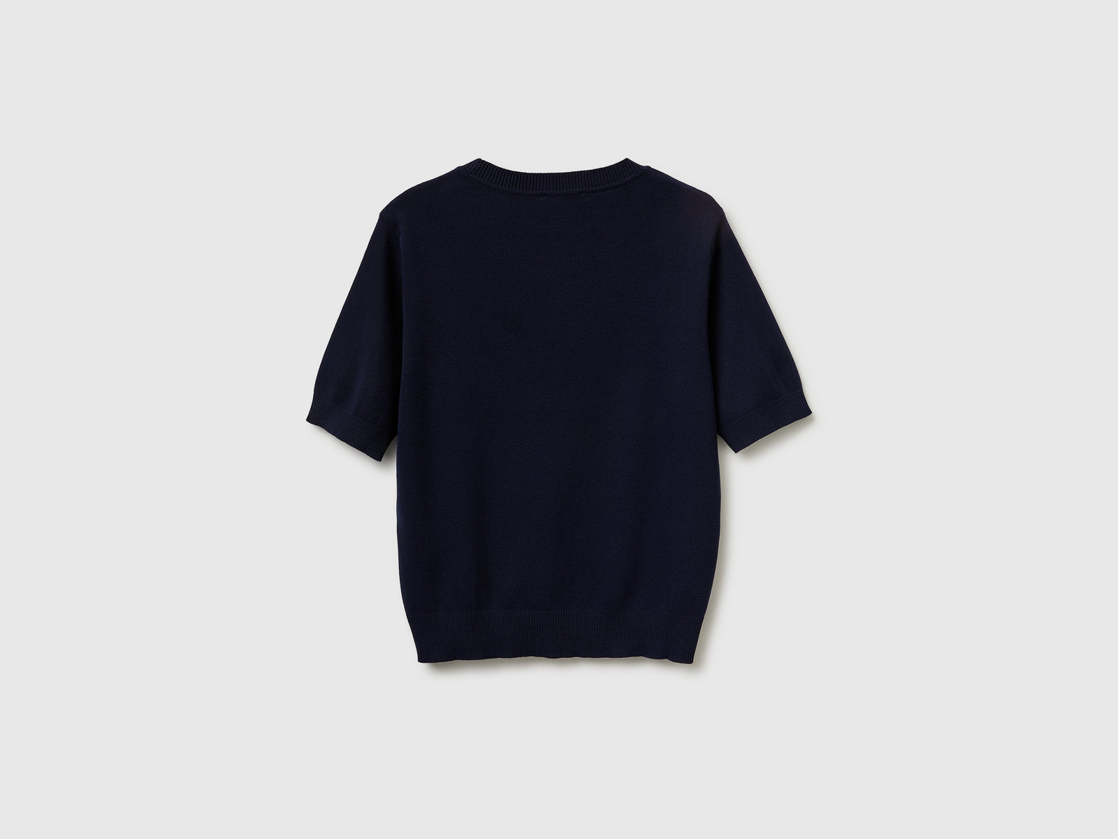 Dark blue short sleeve sweater - ucb_image_BS