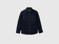 Camisa western de jeans escuro - ucb_image_FS