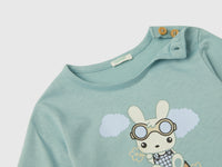 T-shirt quente com estampa de coelho - ucb_image_DS1