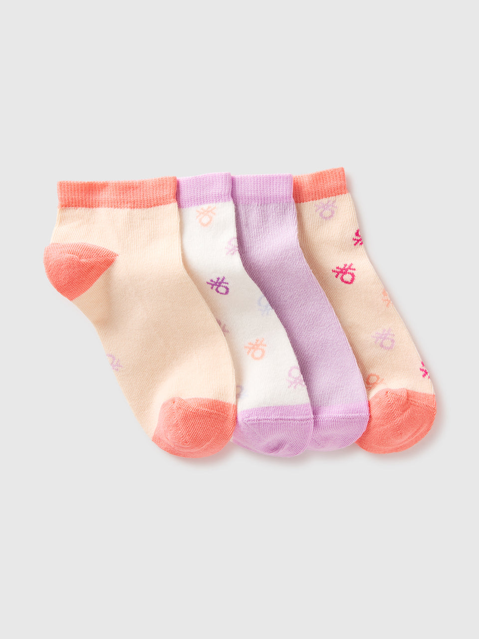 Four patterned short socks - ucb_image_FS