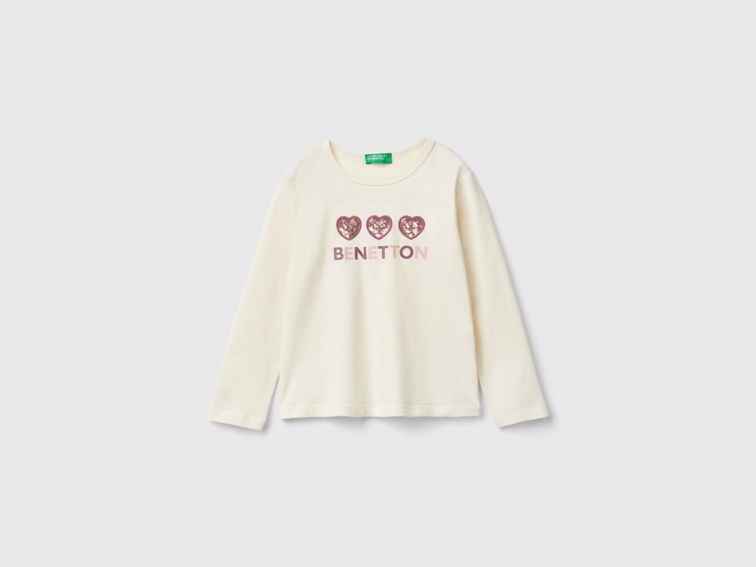T-shirt com estampa e lantejoulas - ucb_image_FS