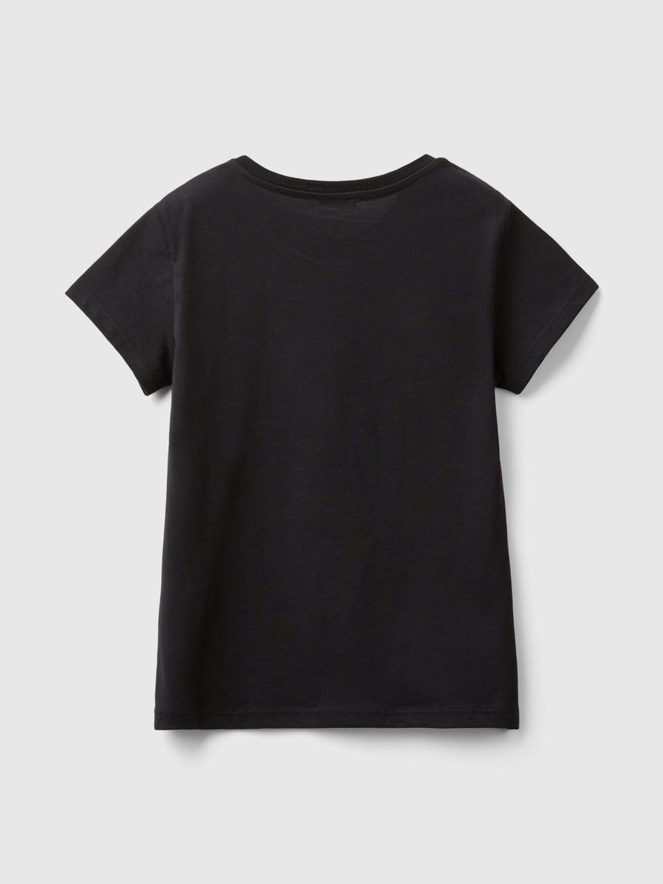 T-shirt com logótipo glitter em algodão orgânico - ucb_image_BS