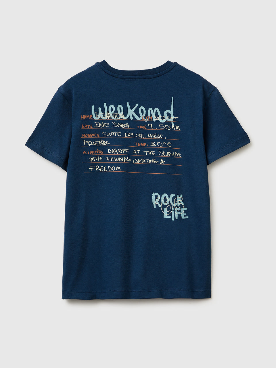 Organic cotton printed T-shirt - ucb_image_BS