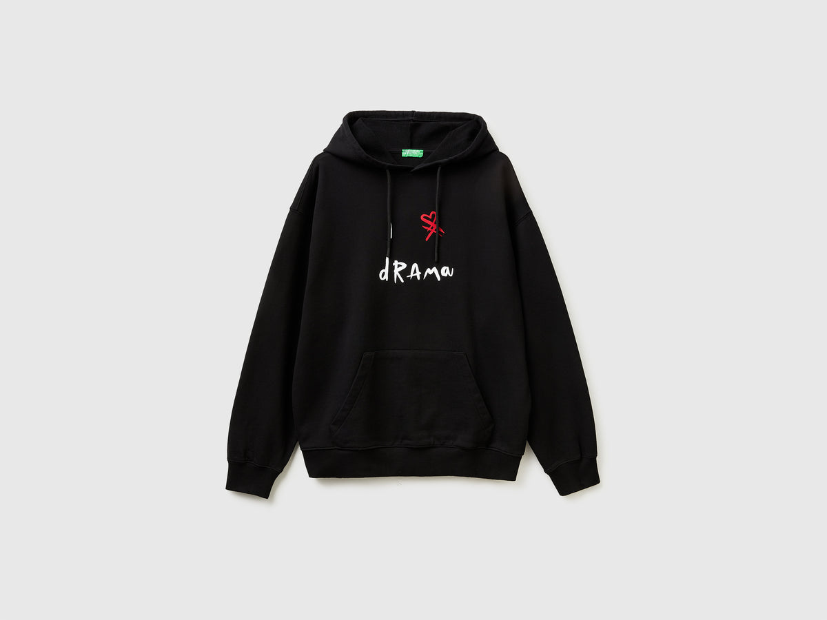 Sweat com fecho de correr e estampa slogan - ucb_image_FS