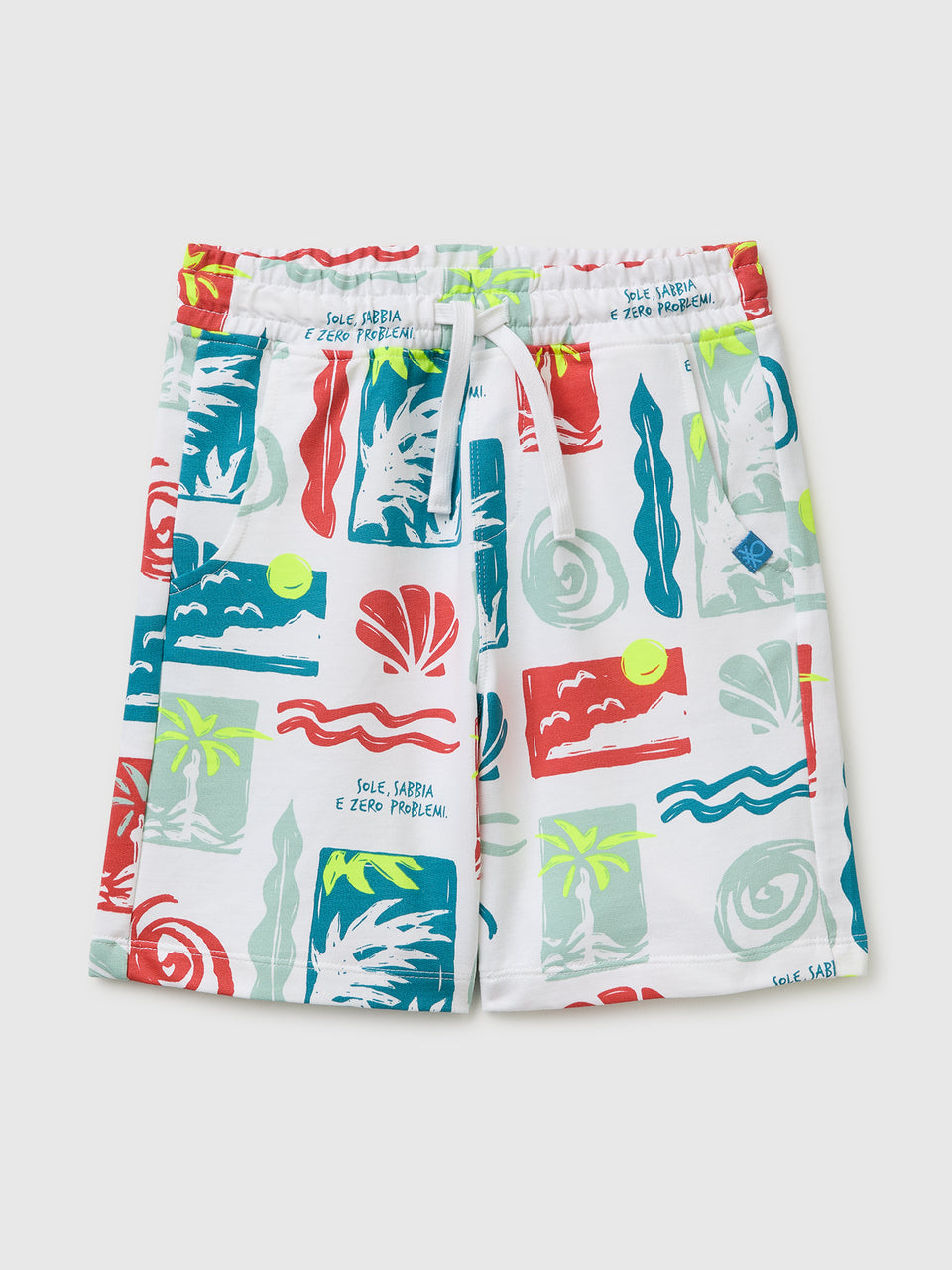 Printed sweatshirt Bermuda shorts - ucb_image_FS