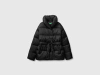 Casaco acolchoado curto com cinto - ucb_image_FS
