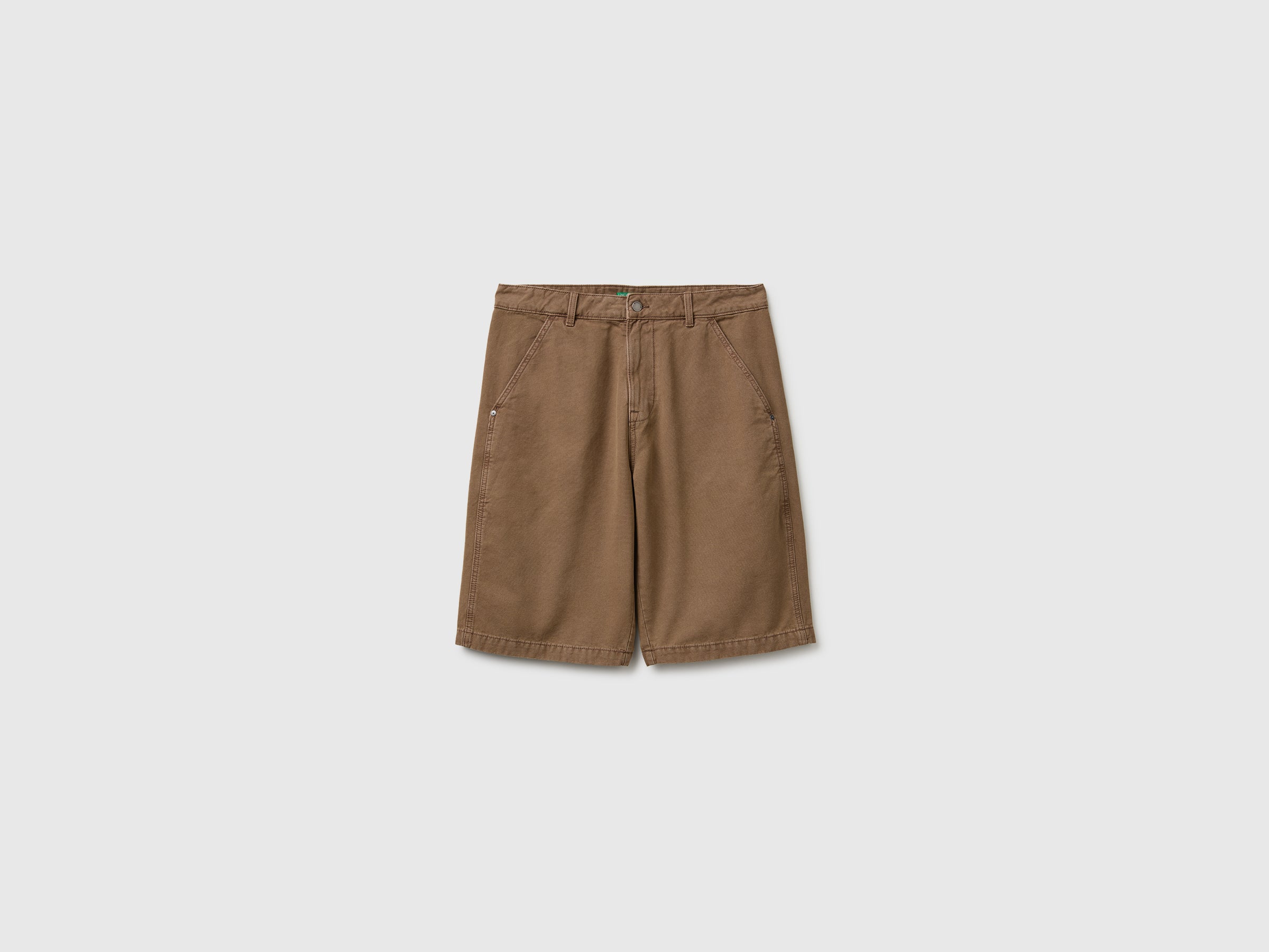 Shorts em tecido de lona - ucb_image_FS