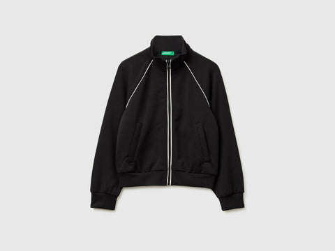 Neoprene sweatshirt with high neck - ucb_image_FS