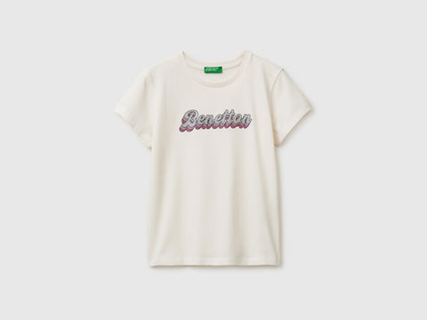 T-shirt with glitter print - ucb_image_FS