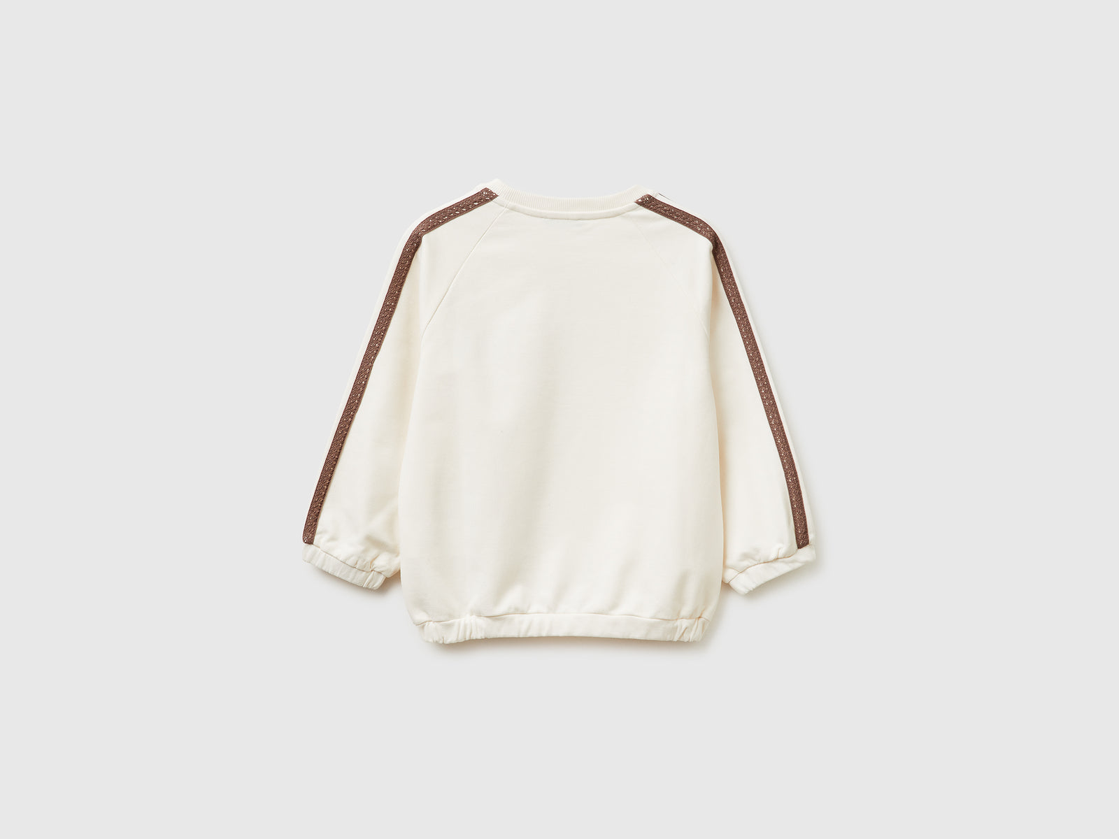 Sweatshirt with lace and embroidery - ucb_image_BS