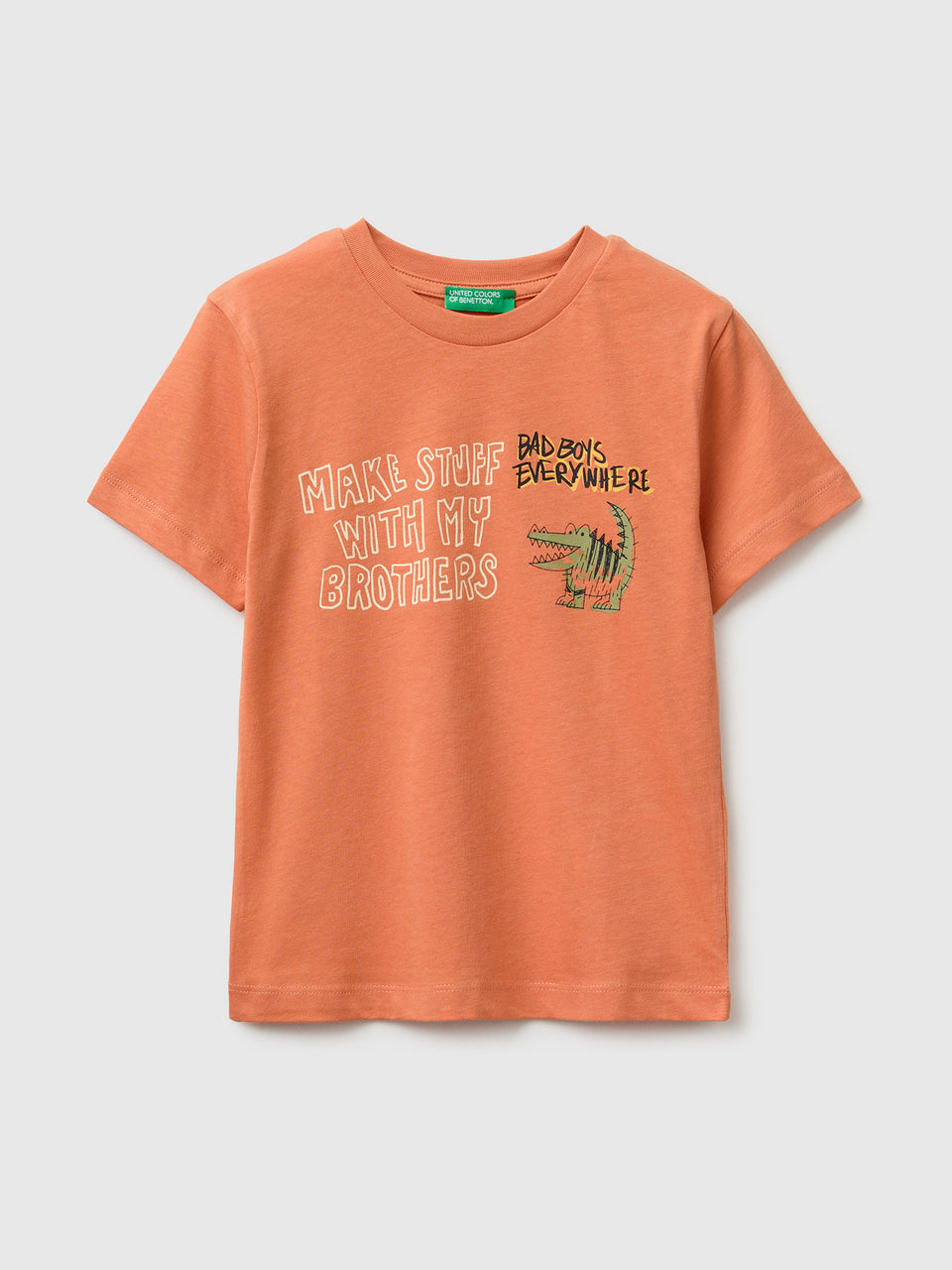 Crew neck T-shirt with print - ucb_image_FS