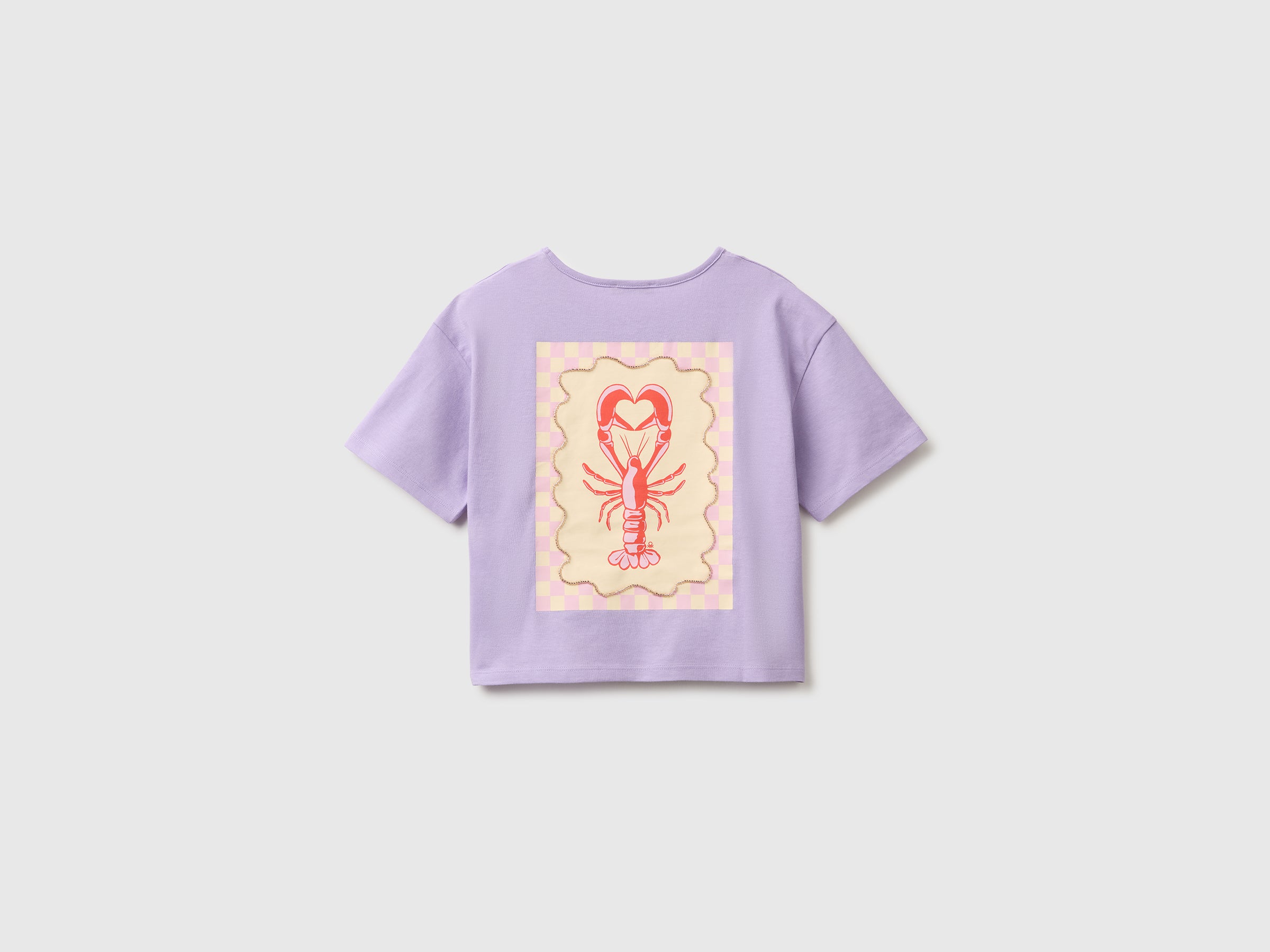 T-shirt with print and beads - ucb_image_BS