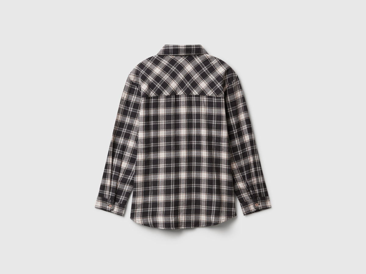 Camisa aos quadrados com bolsos - ucb_image_BS