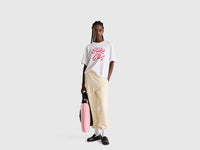 T-shirt com estampa slogan - ucb_image_FY