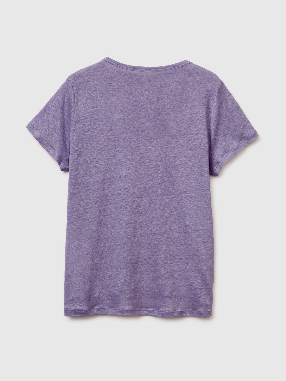 Round-neck T-shirt in pure linen - ucb_image_BS