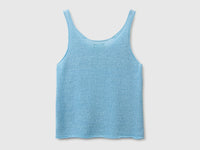 Linen blend knit top - ucb_image_BS