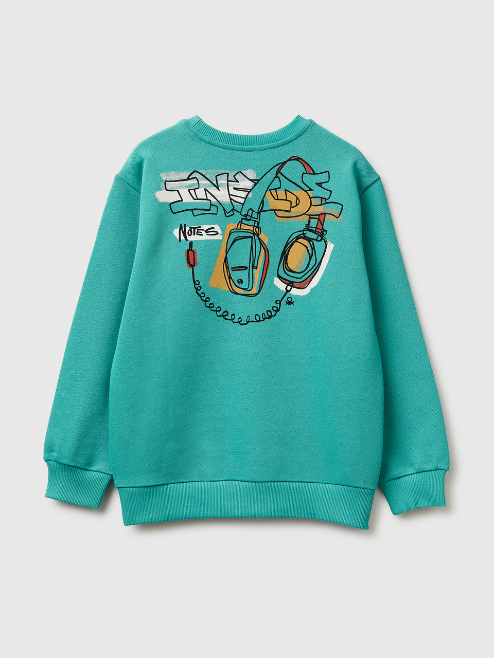 Closed sweatshirt with print - ucb_image_BS