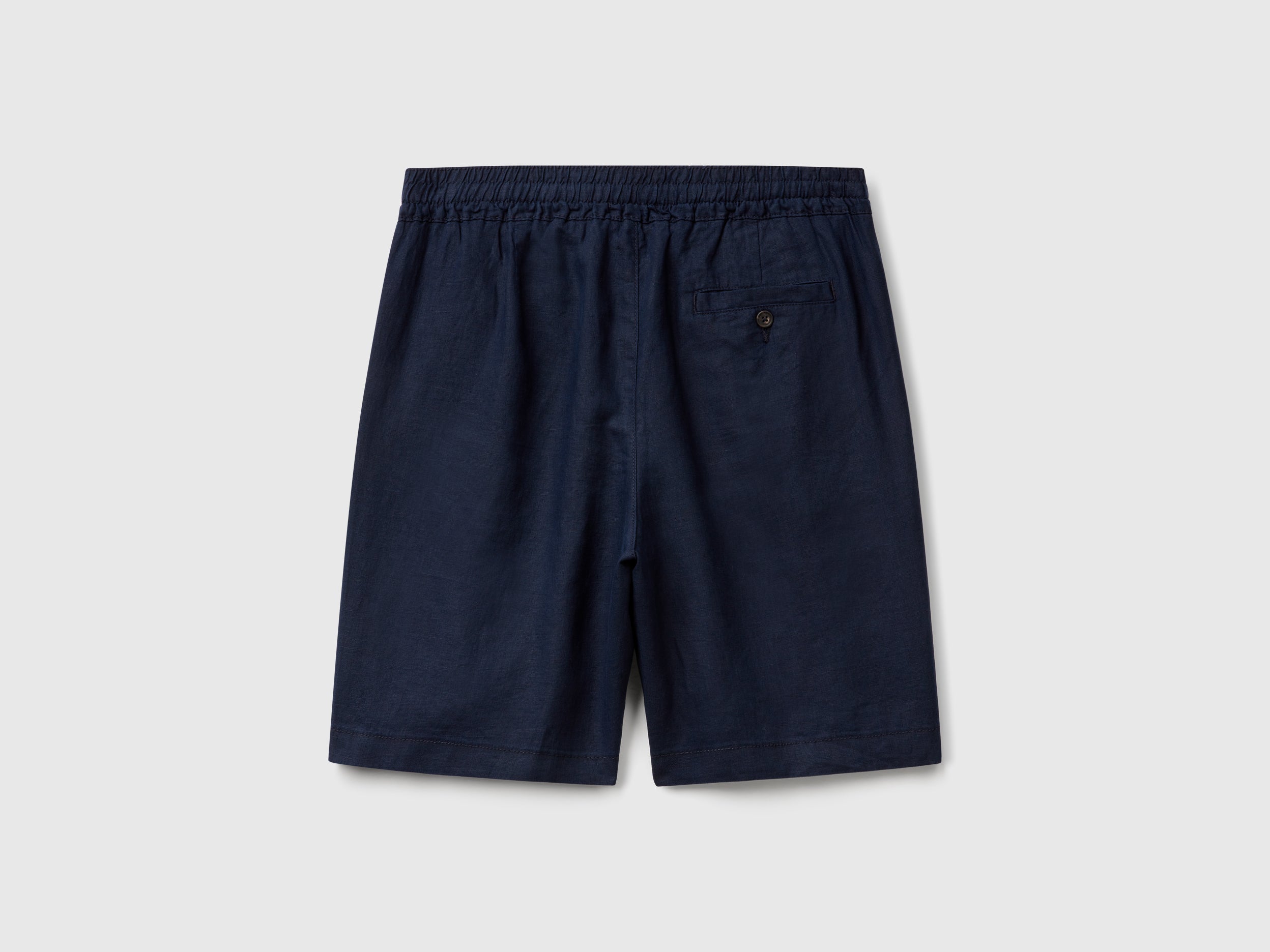 Bermudas com cordão de ajuste em linho puro - ucb_image_BS