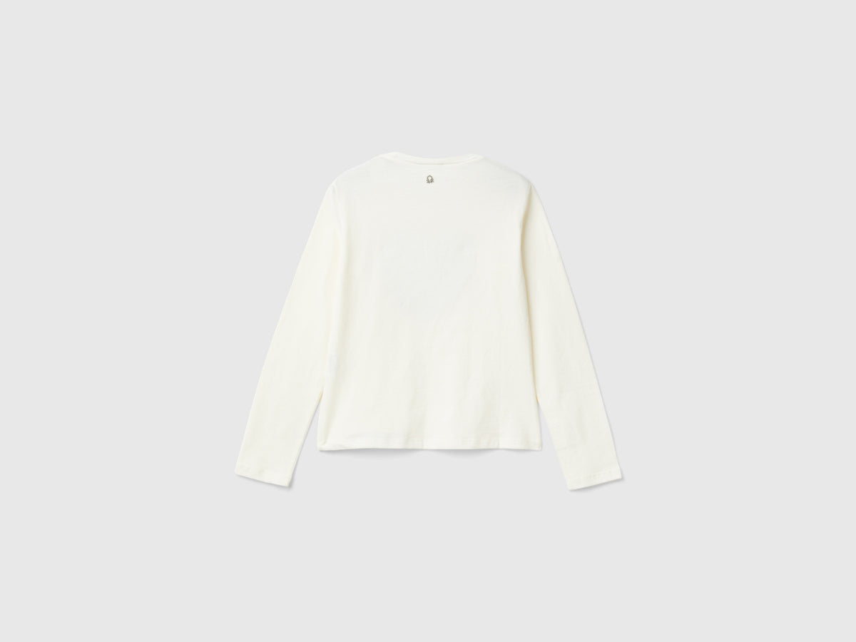 T-shirt com bordado em lurex - ucb_image_BS