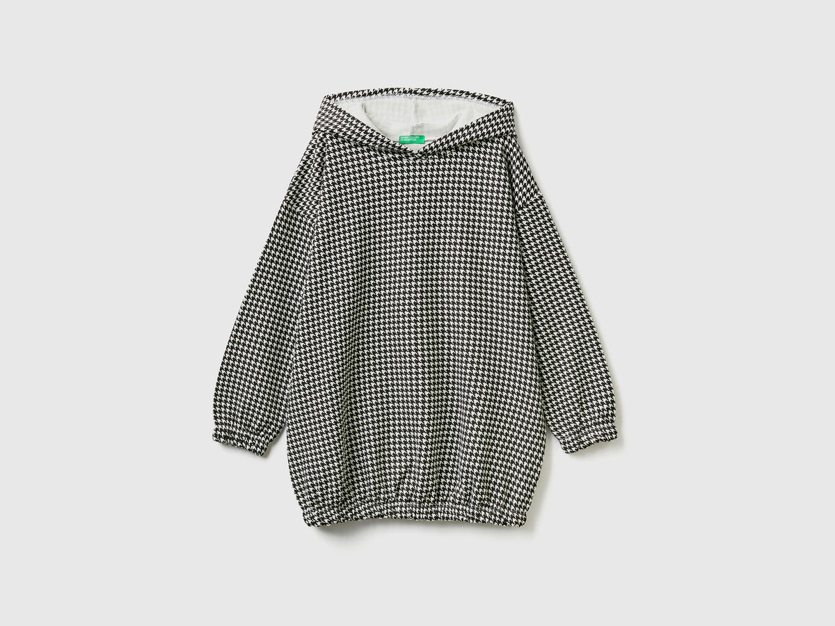 Sweat pied-de-poule com capuz - ucb_image_FS
