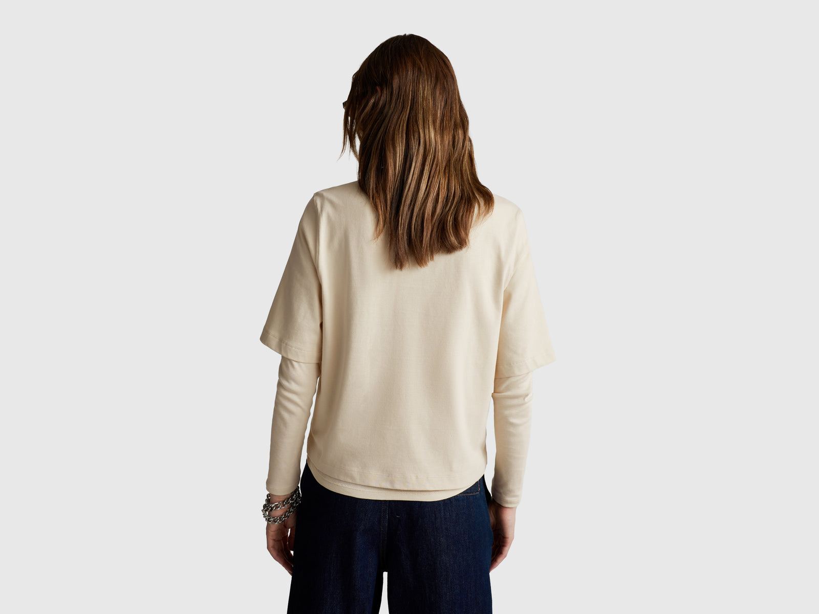 100% cotton boxy fit t-shirt - ucb_image_B