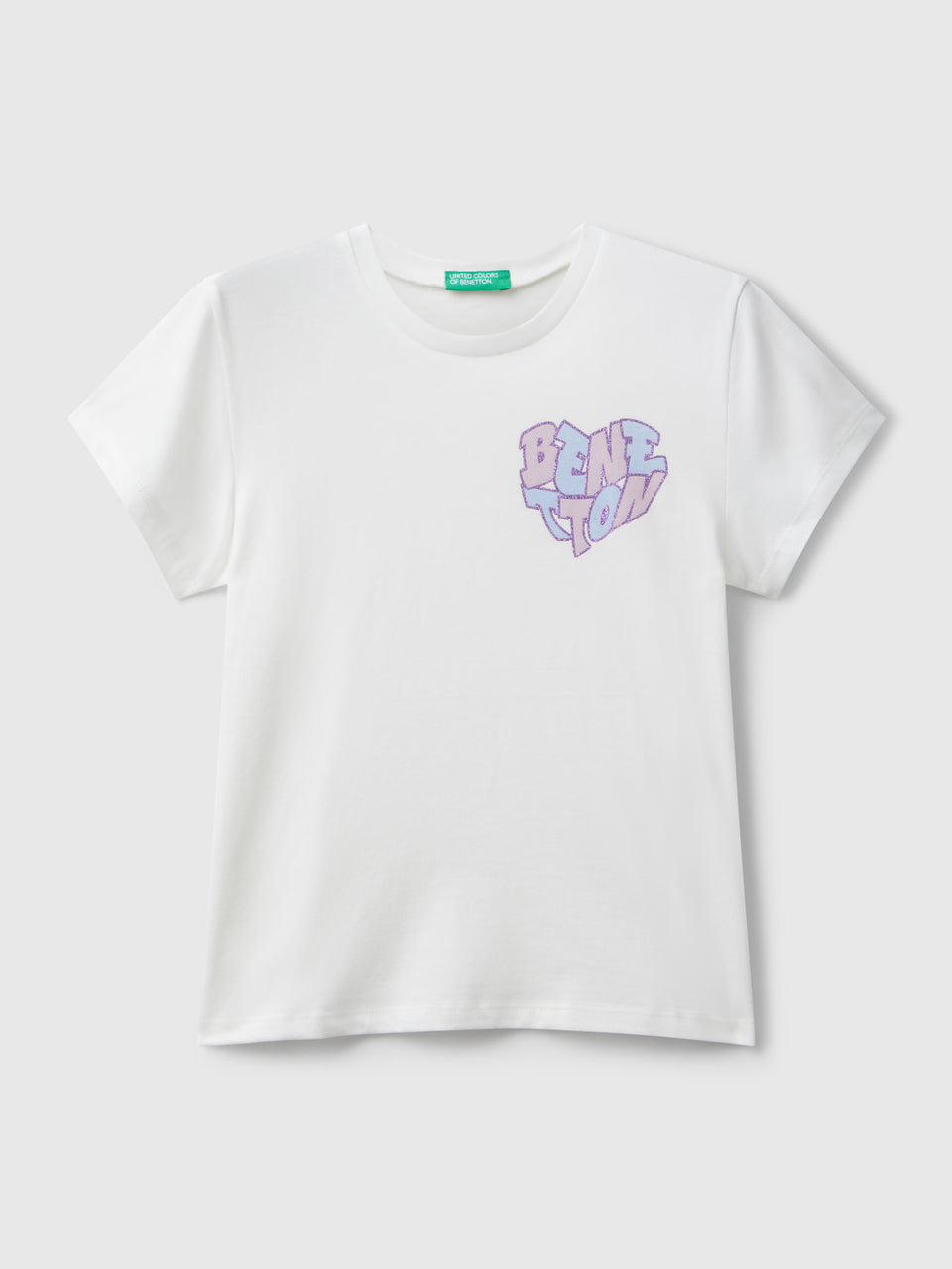 T-shirt com logótipo glitter - ucb_image_FS