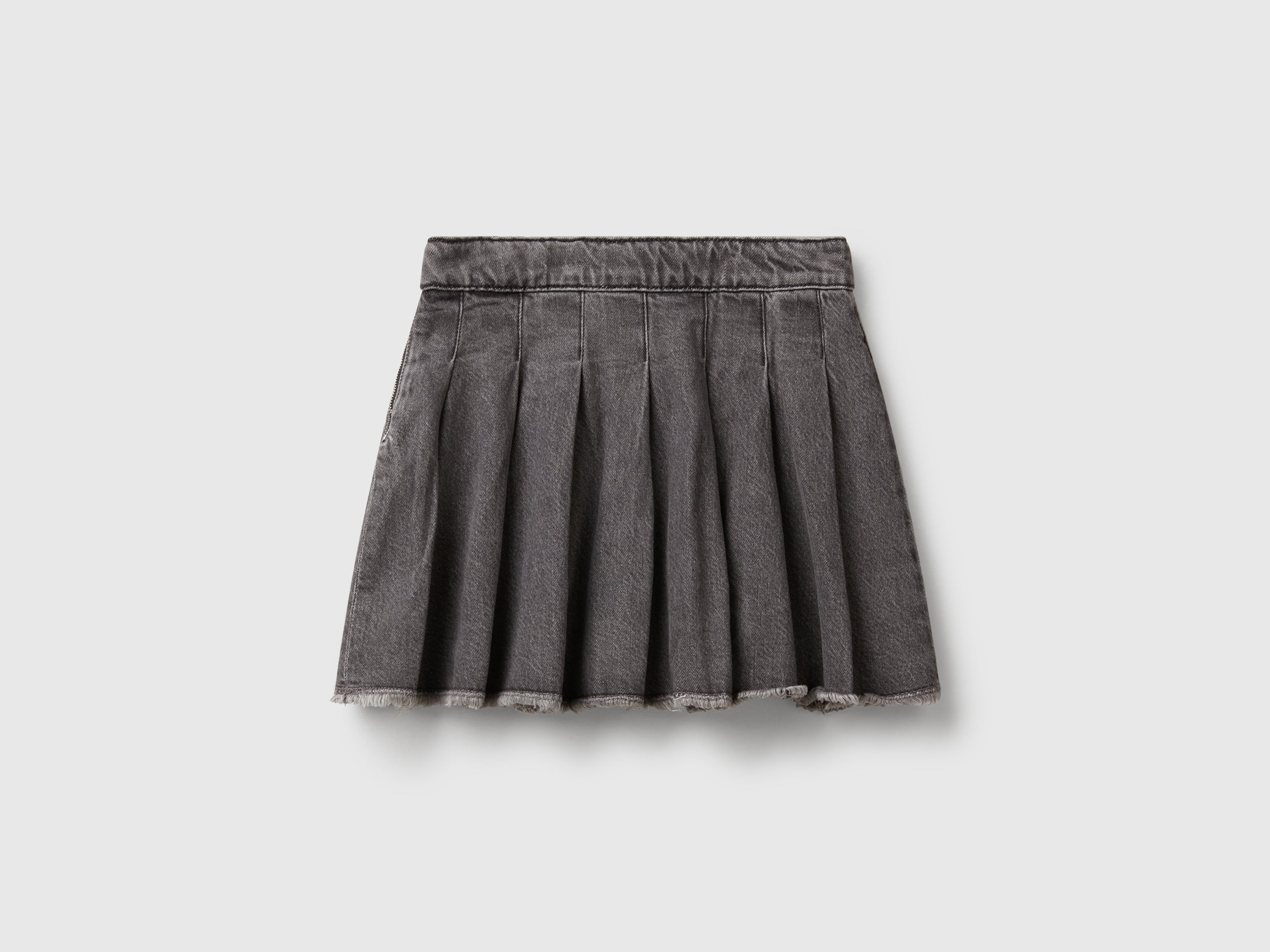 Saia de jeans com pregas - ucb_image_BS