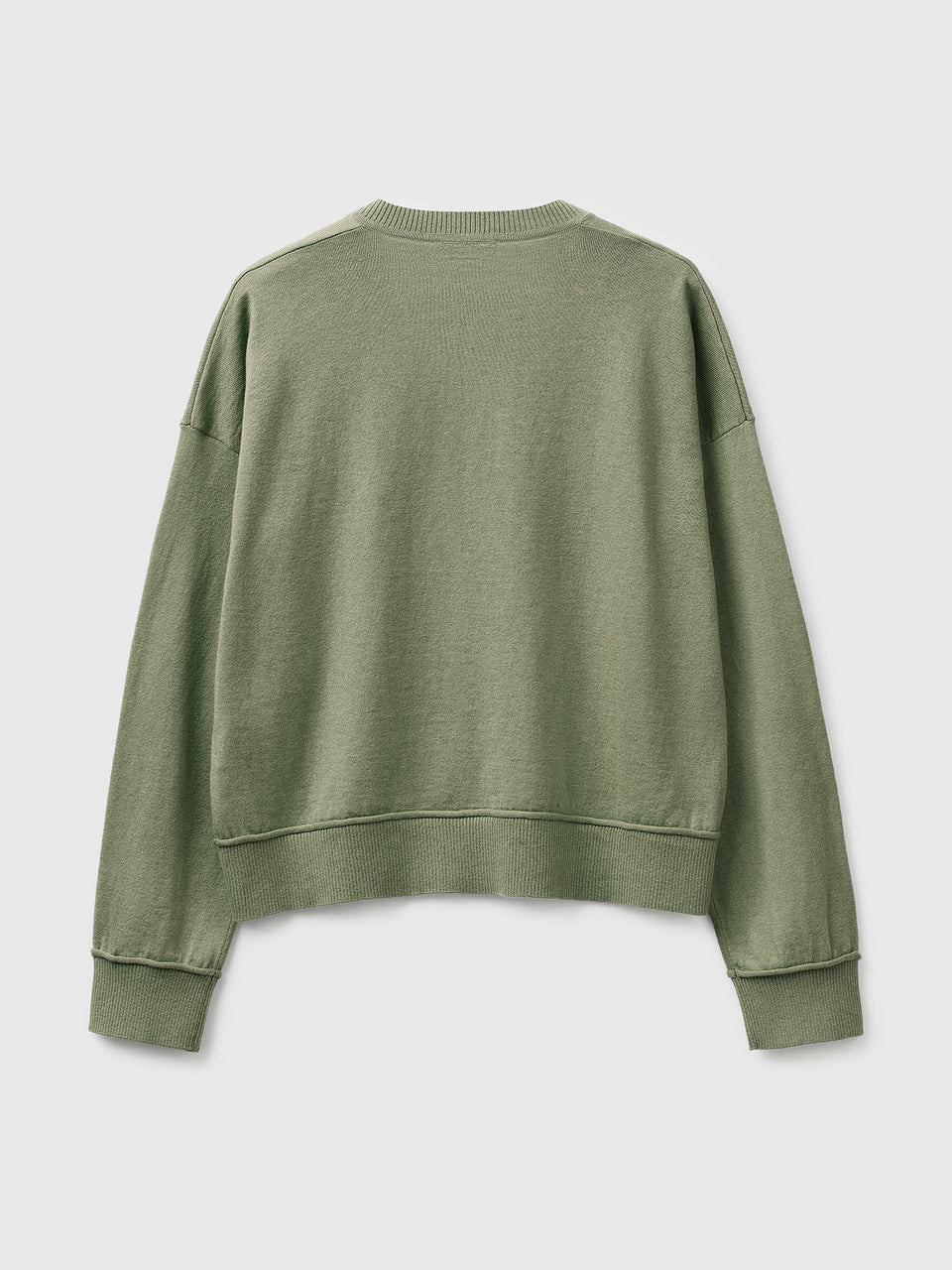 V-neck sweater in cotton and wool - ucb_image_BS