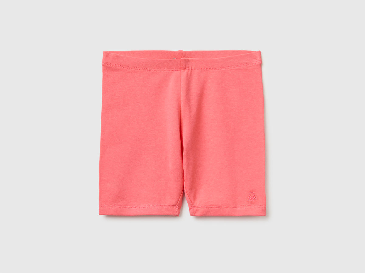 Stretch cotton short leggings - ucb_image_FS