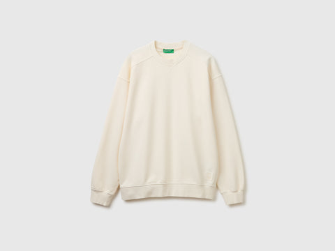 Closed sweatshirt with a worn look - ucb_image_FS