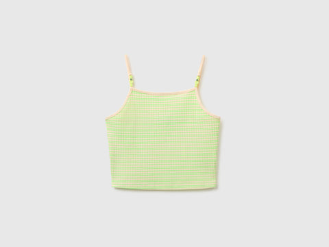 Striped tank top with beads - ucb_image_FS