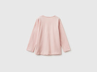 T-shirt com estampa e bordado - ucb_image_BS