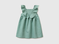 Linen blend dress with ruffles - ucb_image_FS